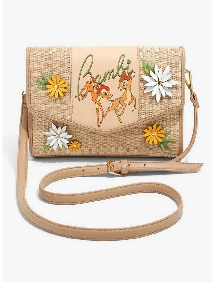 "Our Universe Bambi Woven Basket Crossbody Bag – BoxLunch Exclusive"