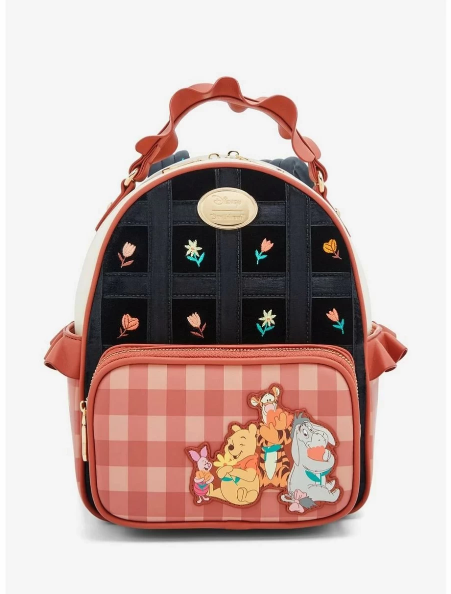 Disney Winnie the Pooh Gingham Mini Backpack - BoxLunch Exclusive Our Universe Collection