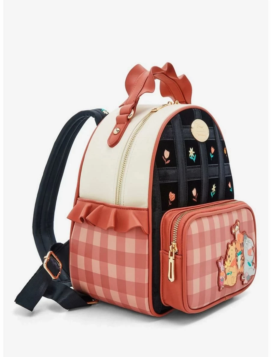 Disney Winnie the Pooh Gingham Mini Backpack - BoxLunch Exclusive Our Universe Collection