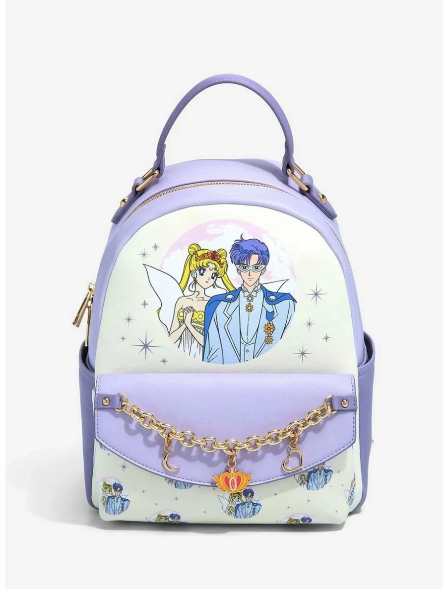 "Pretty Guardian Sailor Moon Neo Queen Serenity & King Endymion Mini Backpack - BoxLunch Exclusive Anime Merchandise"