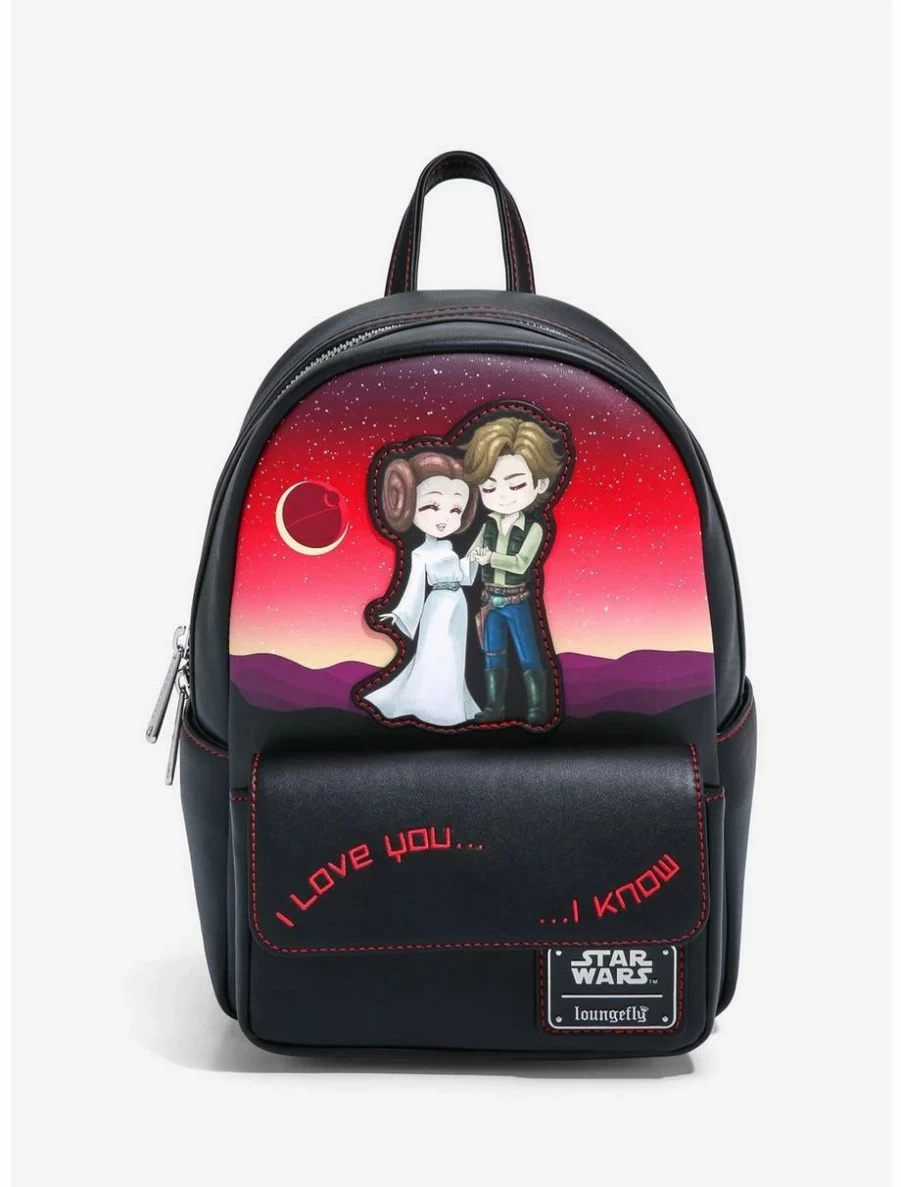Loungefly Star Wars Han Solo & Princess Leia "I Love You" Mini Backpack – BoxLunch Exclusive Collectible