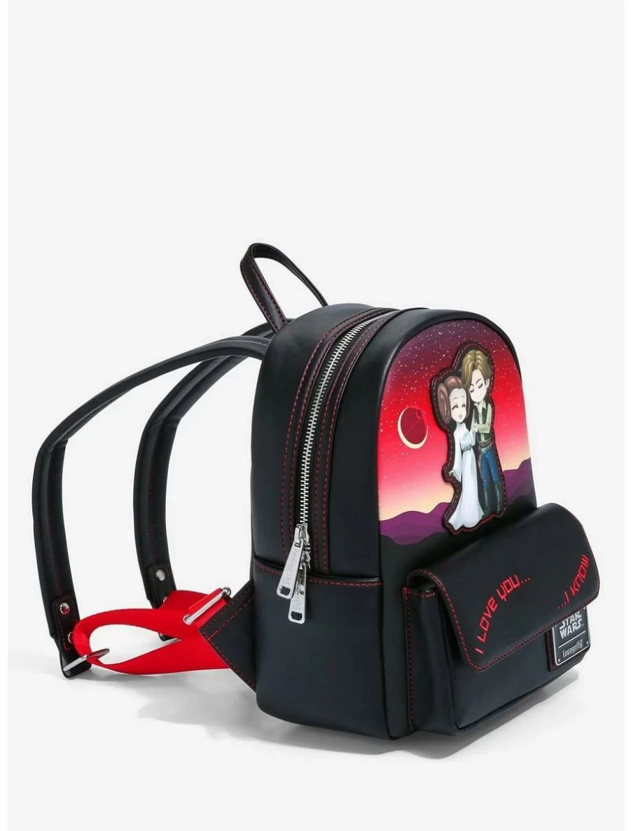 Loungefly Star Wars Han Solo & Princess Leia "I Love You" Mini Backpack – BoxLunch Exclusive Collectible