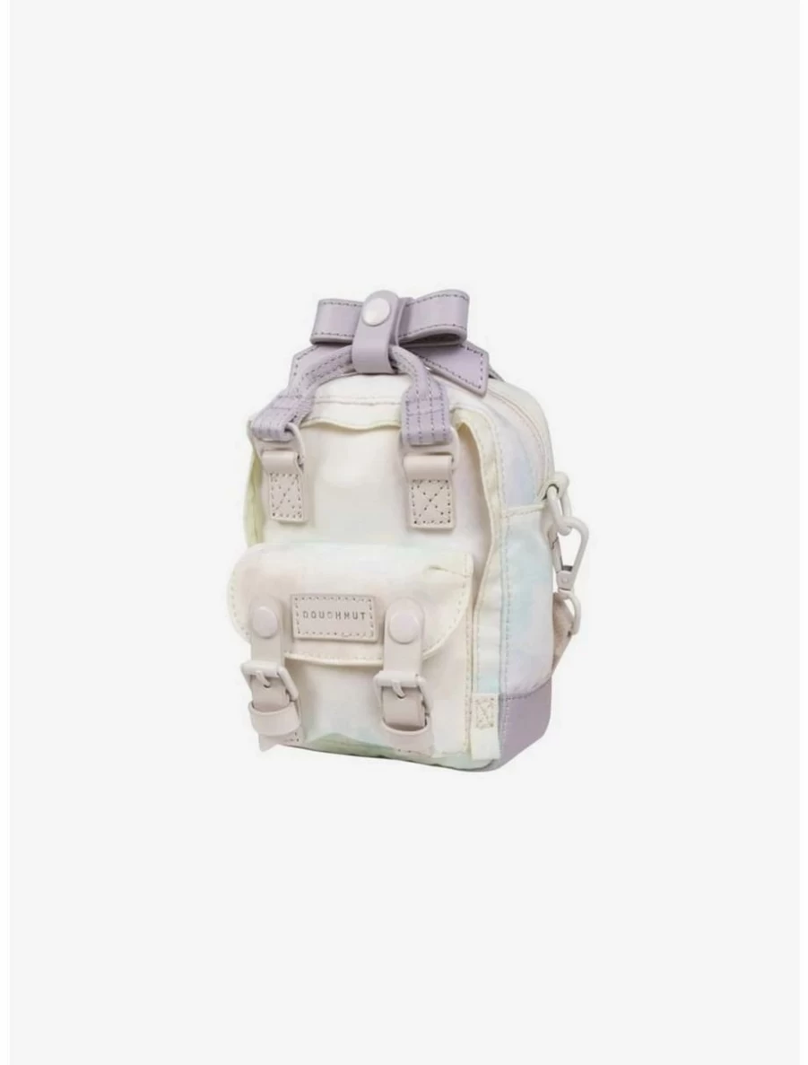 Unicorn Dream Series Tiny Ribbon Crossbody Bag - Cute Doughnut & Macaroon Themed Purse