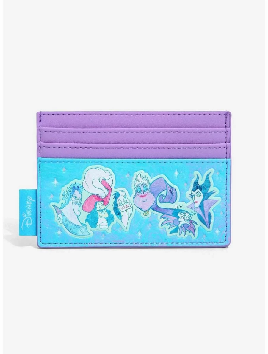 Loungefly Disney Villains Constellation Cardholder Wallet - BoxLunch Exclusive Limited Edition
