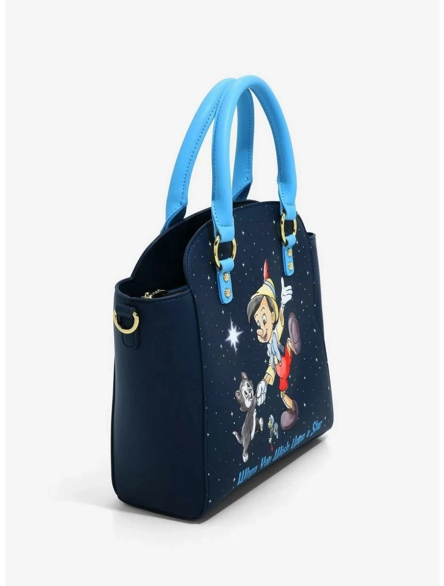 Loungefly Disney Pinocchio When You Wish Upon A Star Crossbody Bag BoxLunch Exclusive