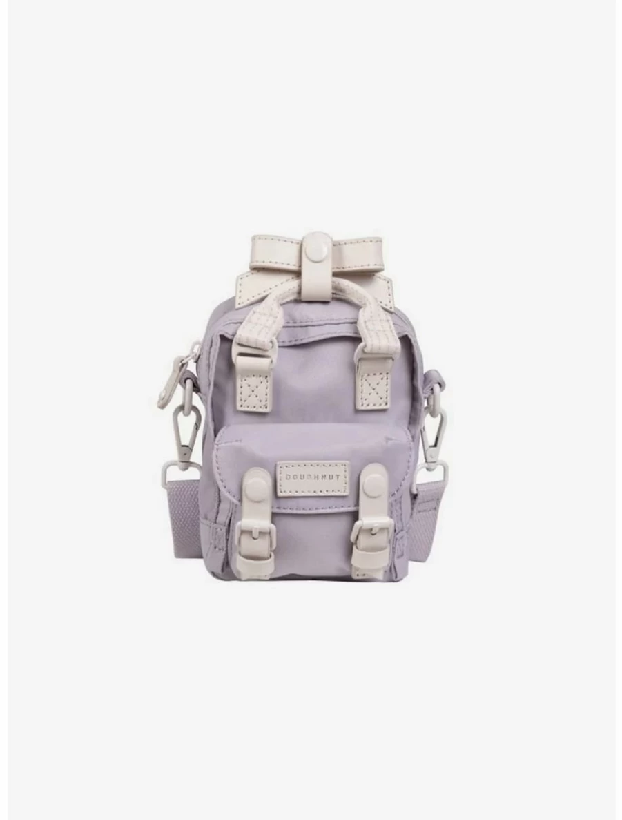 Unicorn Dream Series Powder Purple Crossbody Bag by BoxLunch - Doughnut & Macaron Tiny Ribbon Design