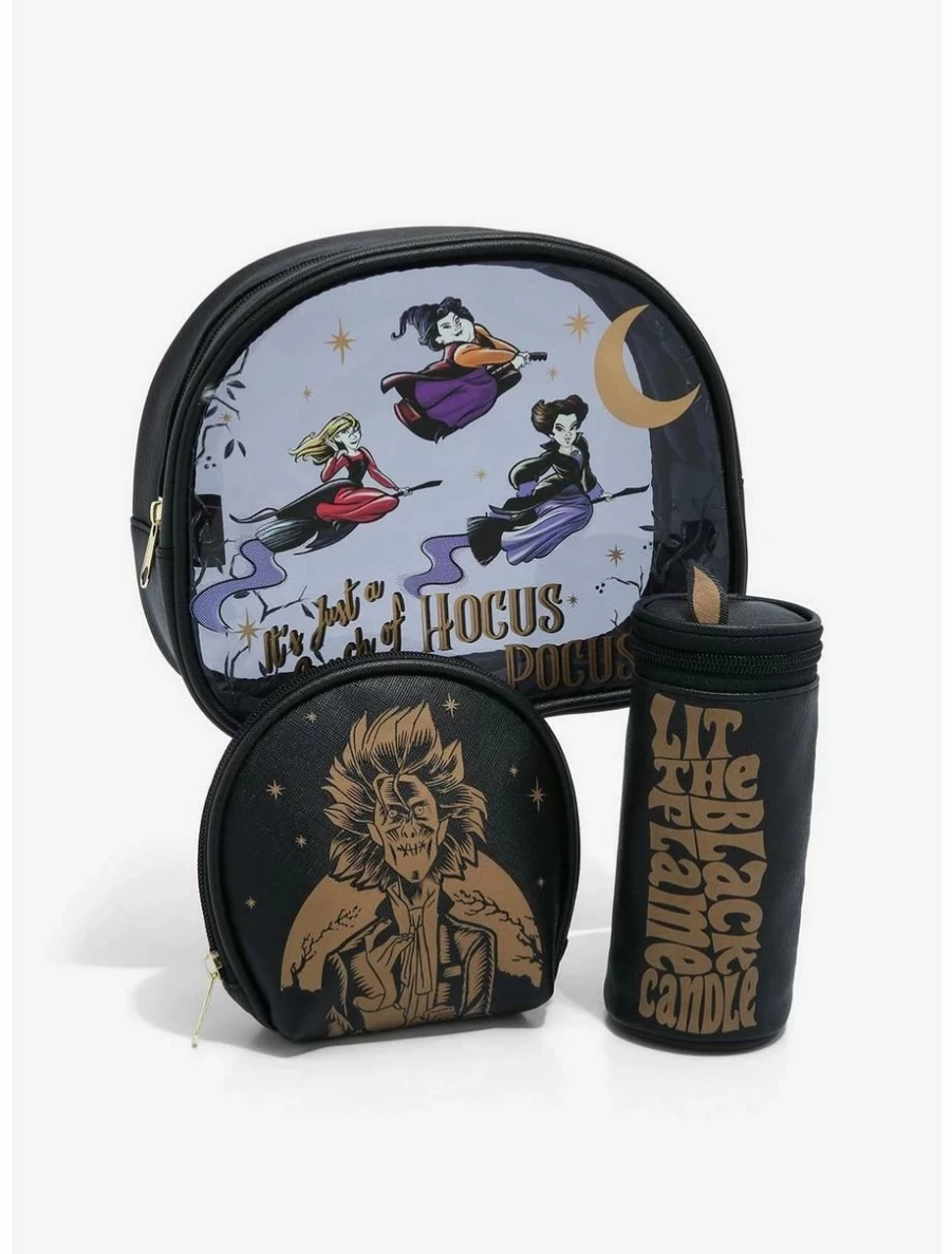 Disney Hocus Pocus Sanderson Sisters Cosmetic Bag Set - Boxlunch Exclusive