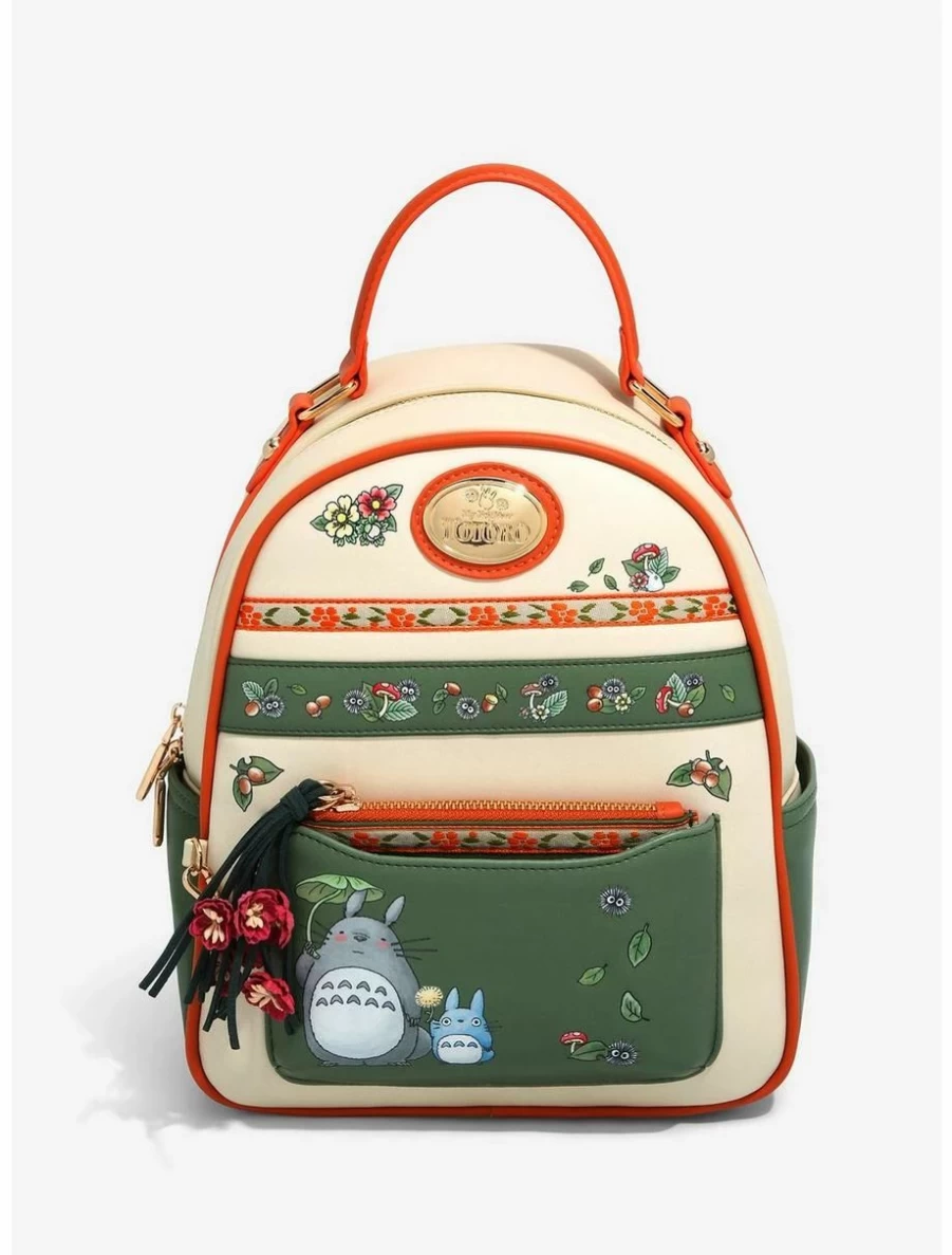 "Studio Ghibli My Neighbor Totoro Mini Backpack - Folk Art Design Boxlunch Exclusive"