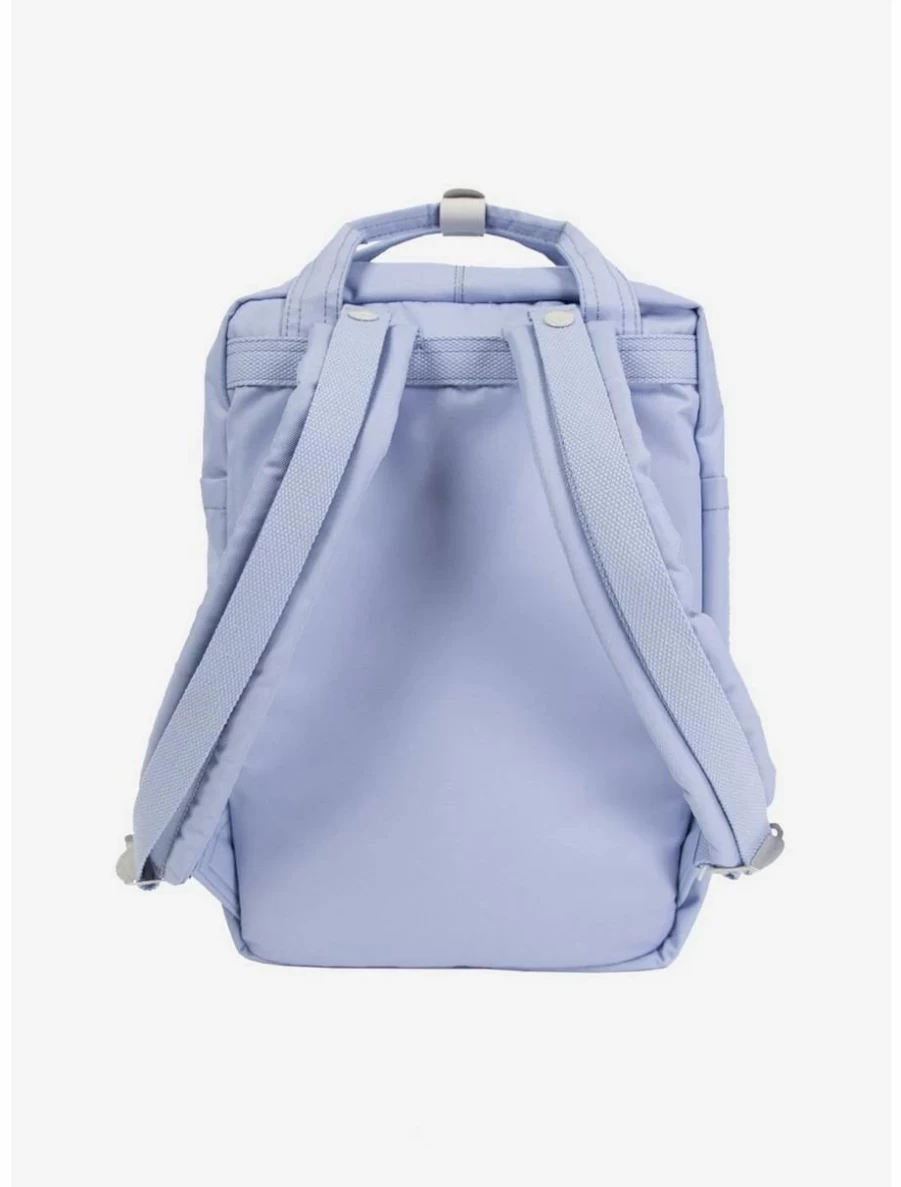 Monet Iris Purple Doughnut Macaron Backpack - Stylish & Unique Design for School & Travel