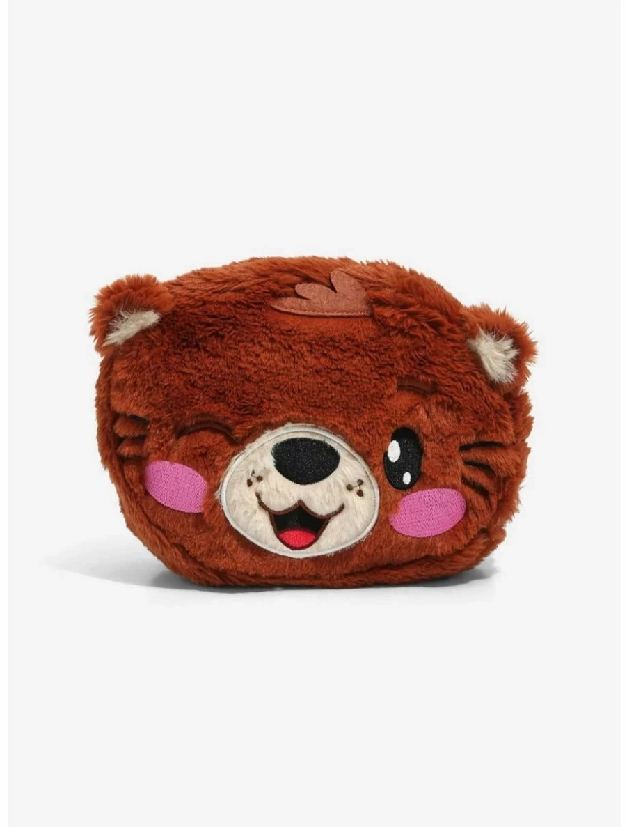 Chibi Otter Shaped Cosmetic Pouch for Makeup and Travel Accessories