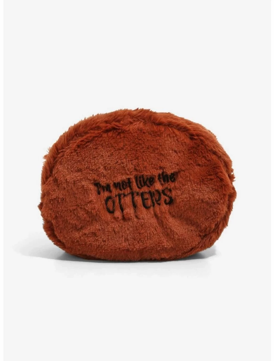 Chibi Otter Shaped Cosmetic Pouch for Makeup and Travel Accessories