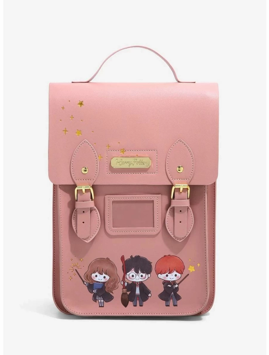 "Harry Potter Chibi Trio Backpack – Exclusive BoxLunch Collectible"