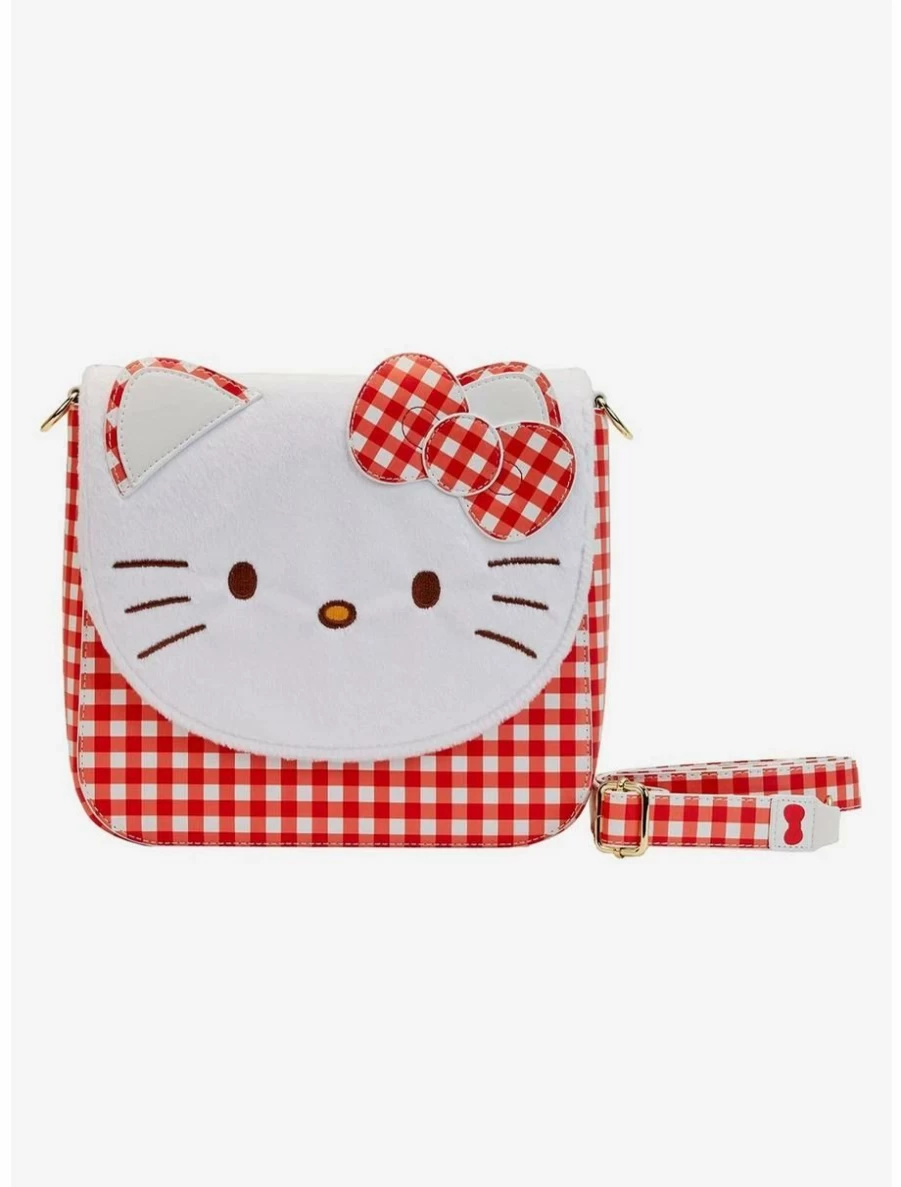 Loungefly Sanrio Hello Kitty Gingham Crossbody Bag - Boxlunch Exclusive