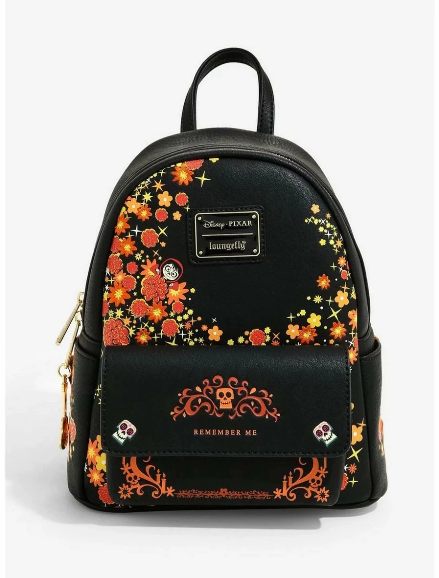 Loungefly Disney Pixar Coco Mini Backpack - Exclusive Remember Me Design by BoxLunch
