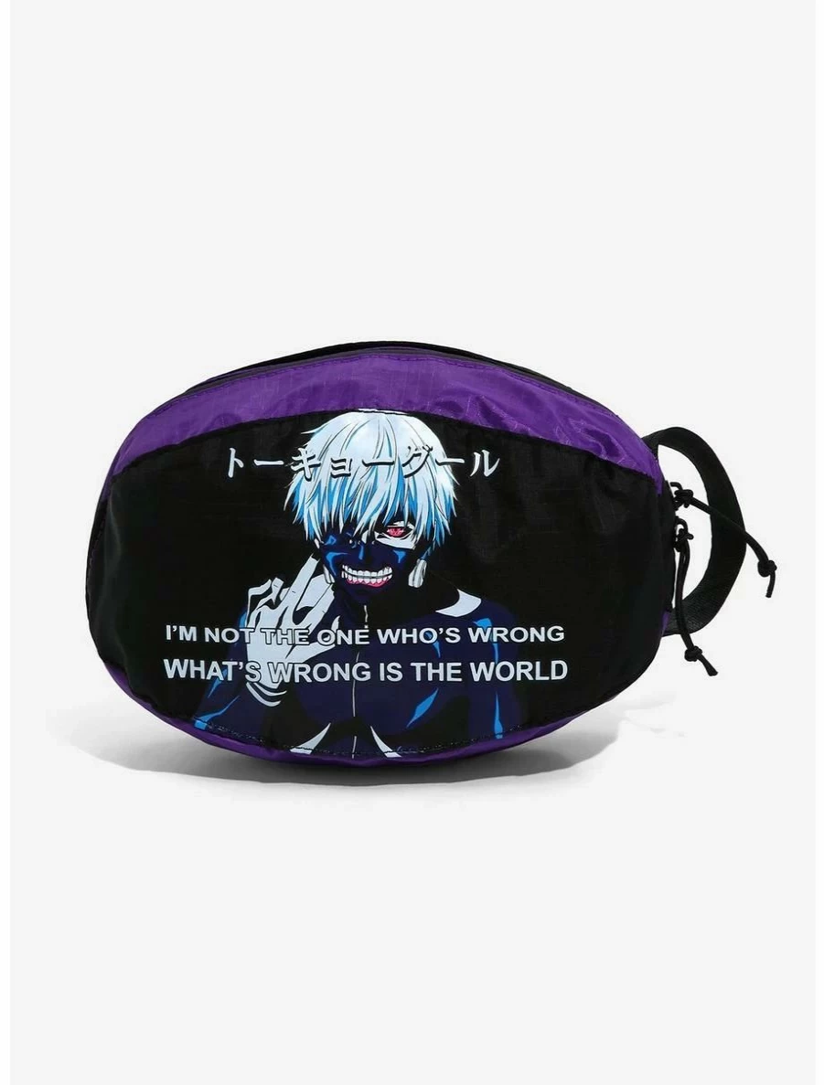 "Tokyo Ghoul Ken Kaneki Cosmetics Pouch – BoxLunch Exclusive Anime Merchandise"