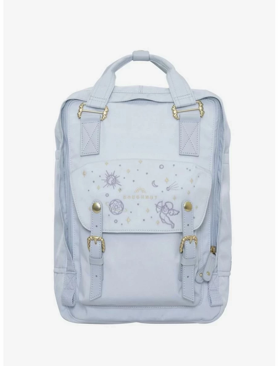Limited Edition Grace Blue Lotus Backpack - Stylish Doughnut Macaroon Design by Boxlunch