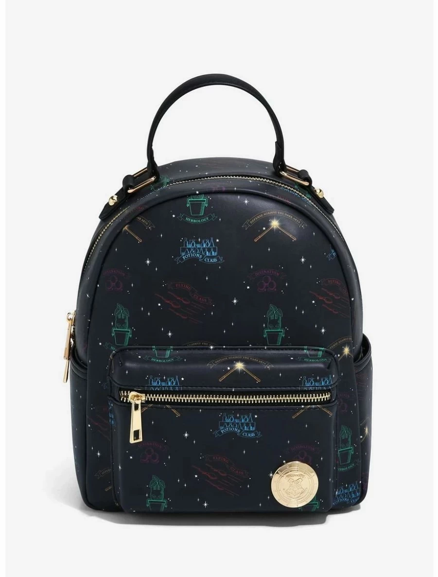 Harry Potter Hogwarts Classes Mini Backpack - BoxLunch Exclusive Allover Print Design