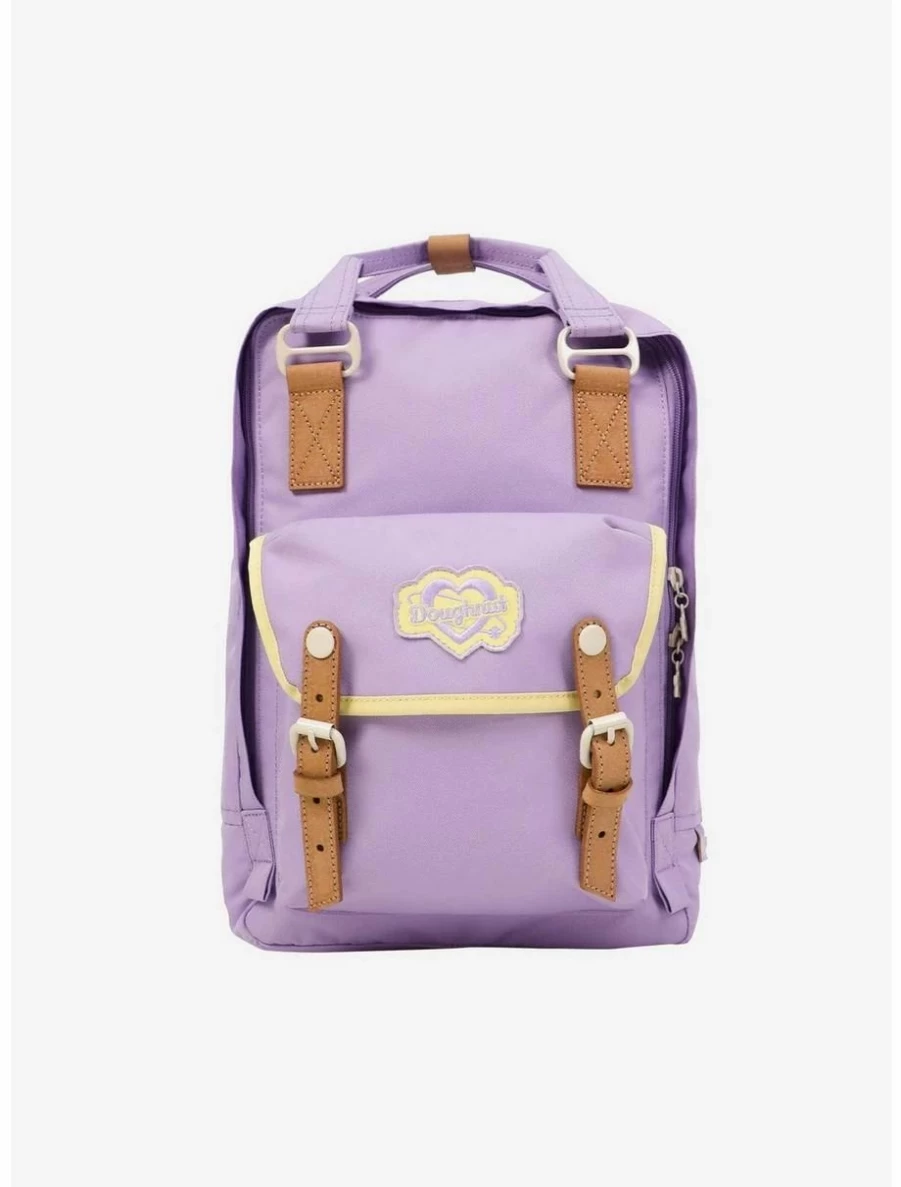 Kaleido Wisteria Donut Macaron Cute Aesthetic Backpack for Women