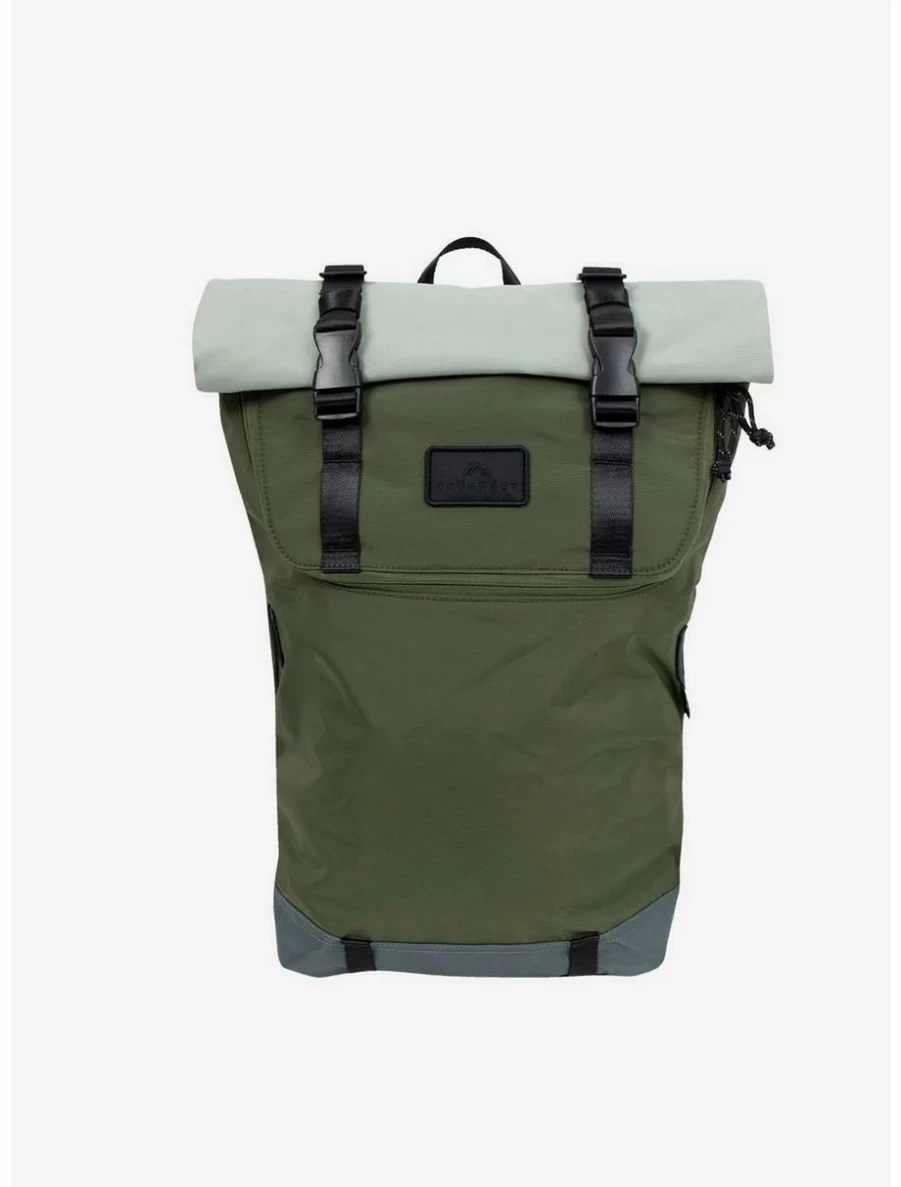 Christopher Go Wild Army X Grey Backpack - Stylish Doughnut Design by Boxlunch
