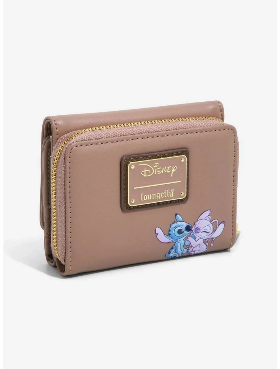 Loungefly Disney Lilo & Stitch Stitch with Angel Small Zip Wallet | Boxlunch Exclusive
