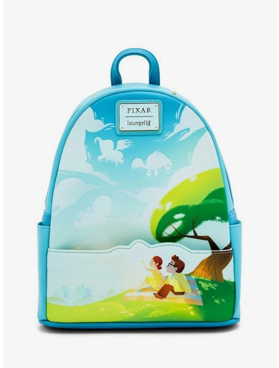 Loungefly Disney Pixar Up Mini Backpack - Carl & Ellie Daydream Design - BoxLunch Exclusive Collectible