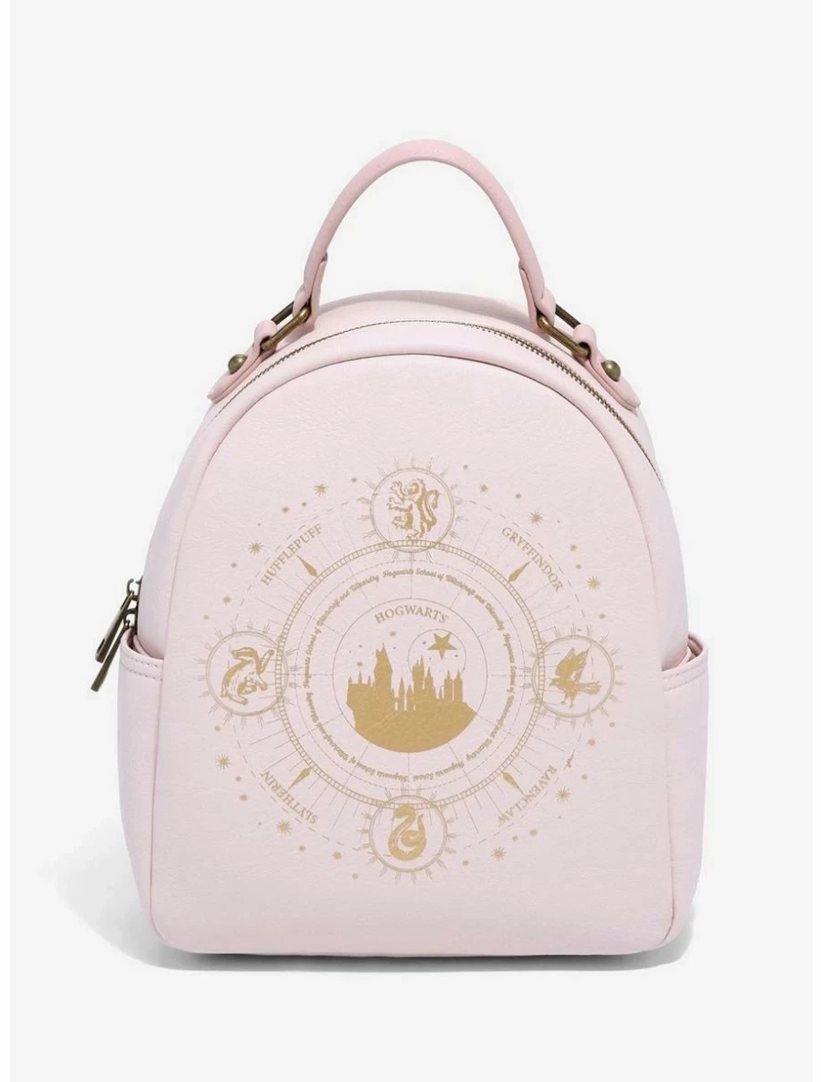 Harry Potter Hogwarts Castle & House Crests Mini Backpack – Exclusive Collectible