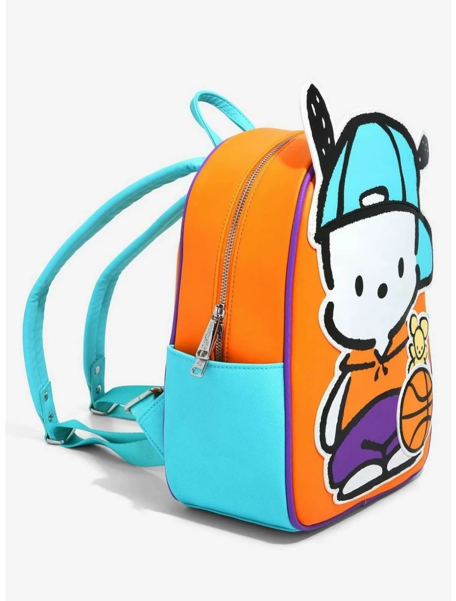 Loungefly Sanrio Pochacco Basketball Mini Backpack - Exclusive BoxLunch Collectible