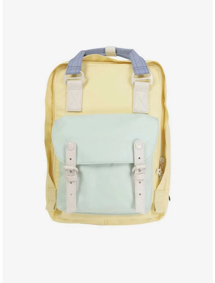 Monet-Inspired Light Aqua Doughnut Macaron Backpack - Stylish & Buttery Soft Design