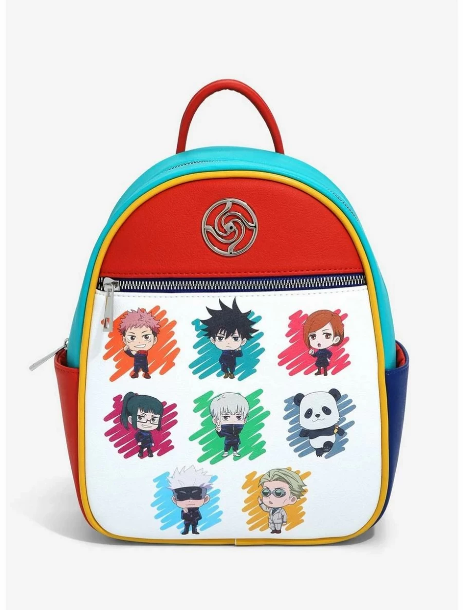 "Jujutsu Kaisen Chibi Mini Backpack - Cute Anime Cosplay Bag - BoxLunch Exclusive Collectible"