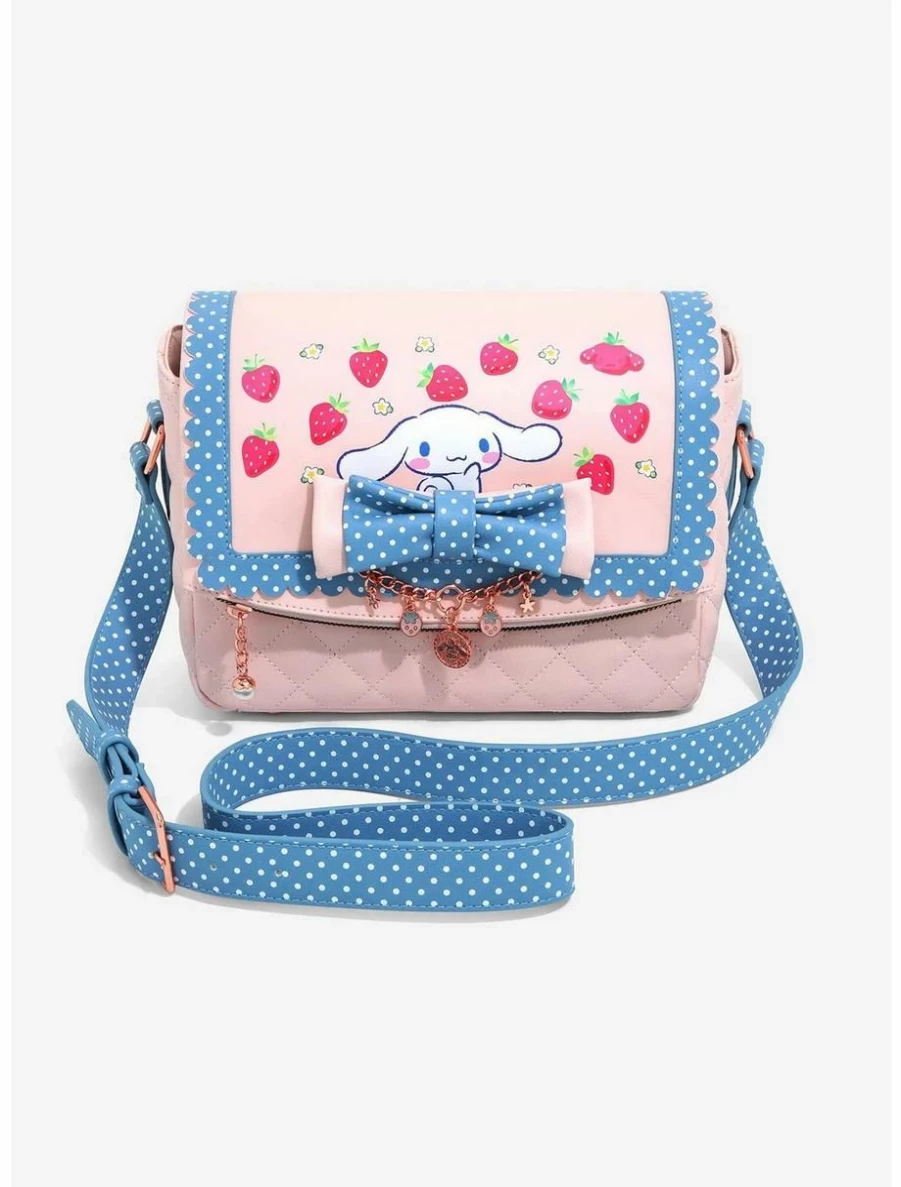 Sanrio Cinnamoroll Quilted Crossbody Bag - BoxLunch Exclusive Kawaii Purse