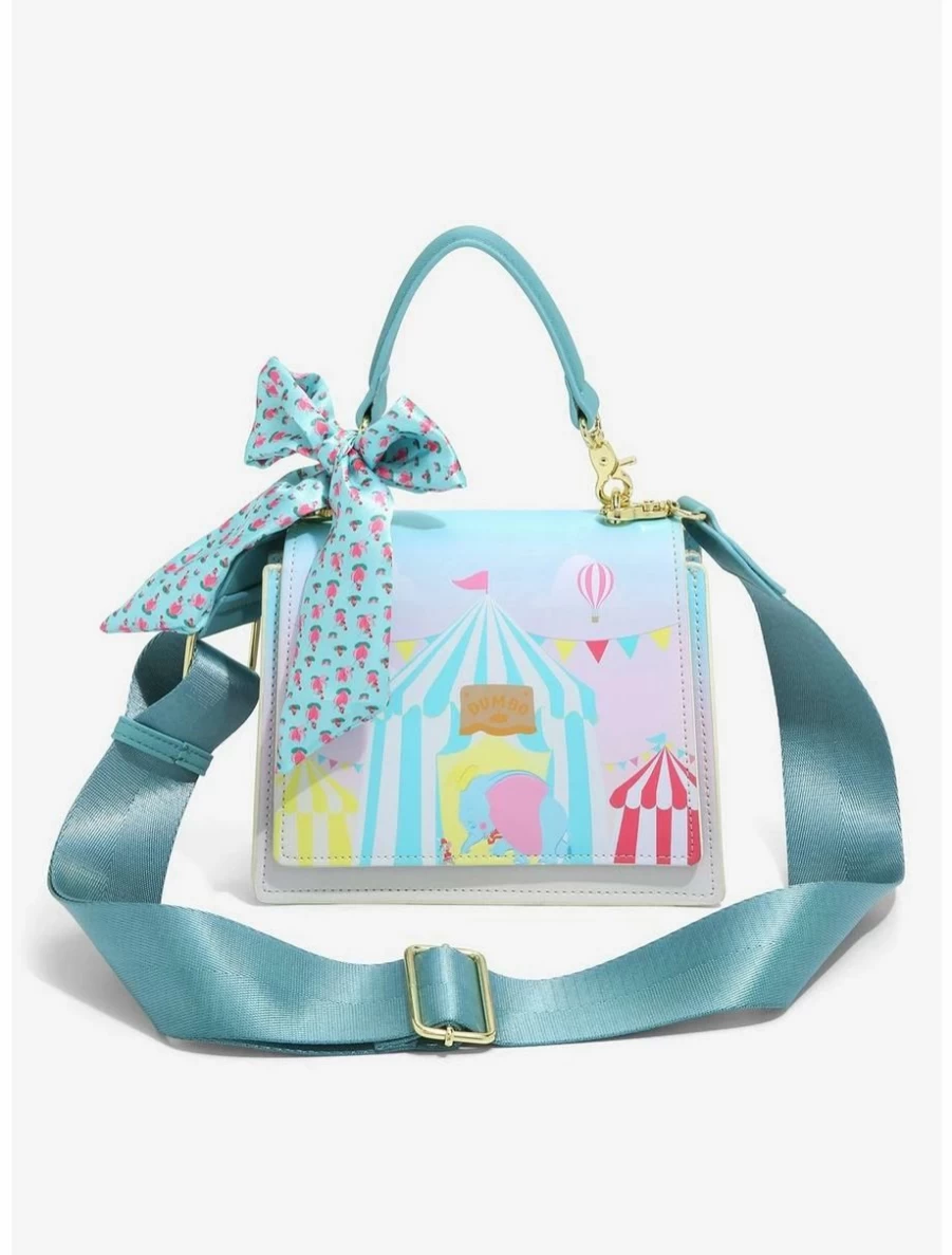 Disney Dumbo Circus Tent Themed Loungefly Crossbody Bag – BoxLunch Exclusive Collectible