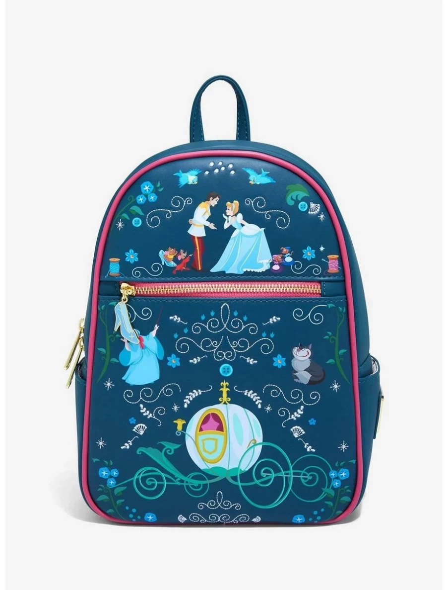 Loungefly Disney Cinderella Mini Backpack - Exclusive Storybook Design by BoxLunch