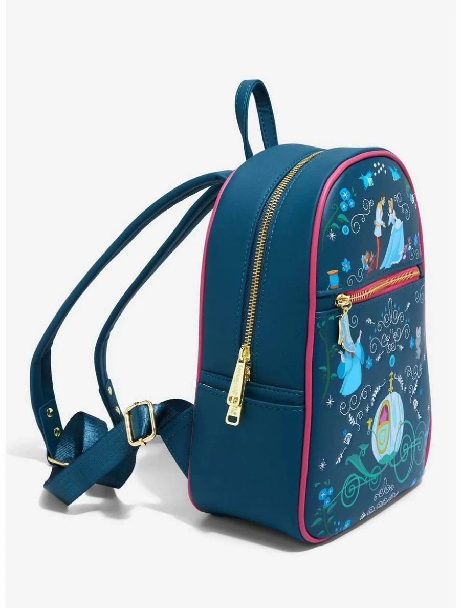 Loungefly Disney Cinderella Mini Backpack - Exclusive Storybook Design by BoxLunch