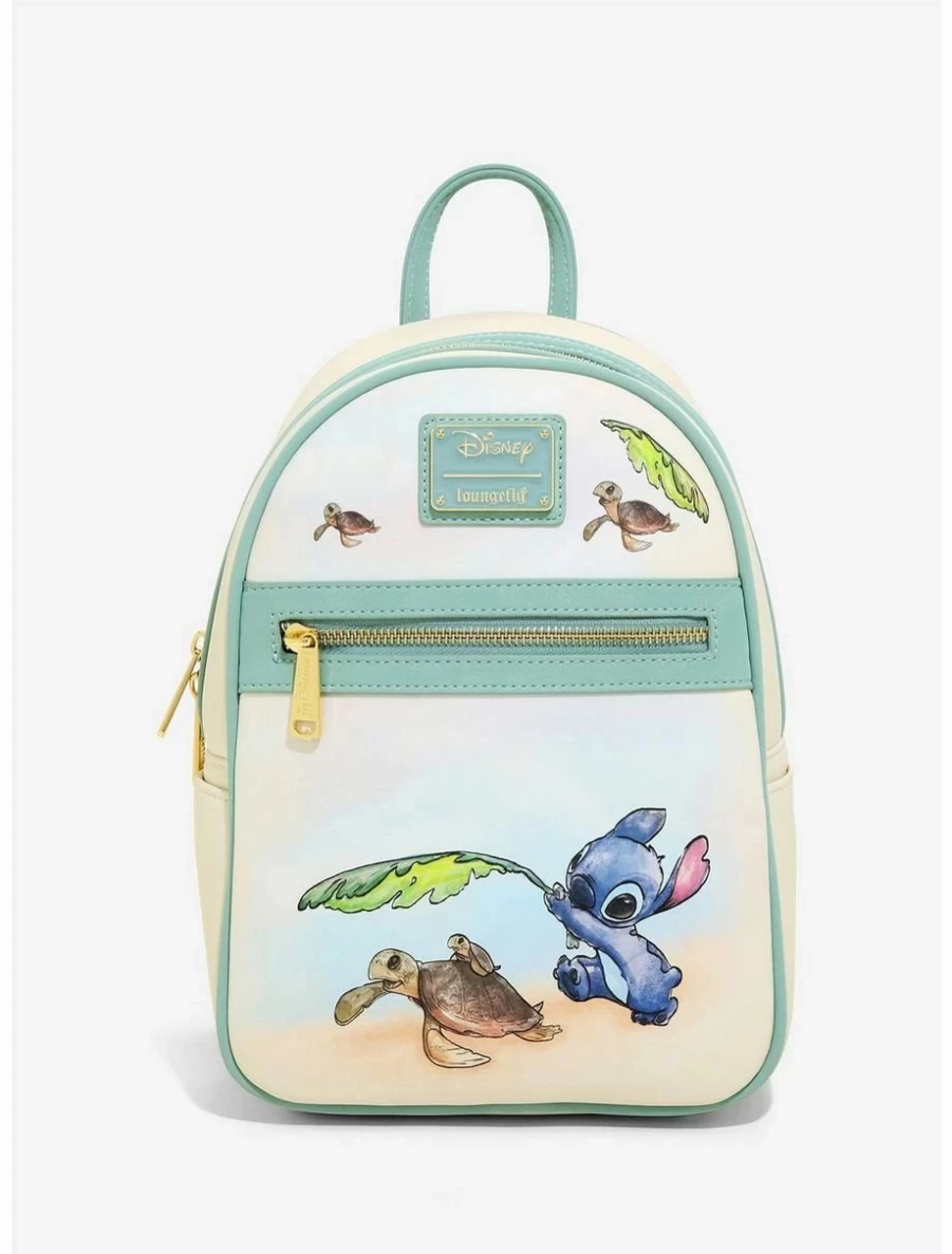 Loungefly Disney Lilo & Stitch Mini Backpack with Rainbow Cape - BoxLunch Exclusive Super Stitch Design