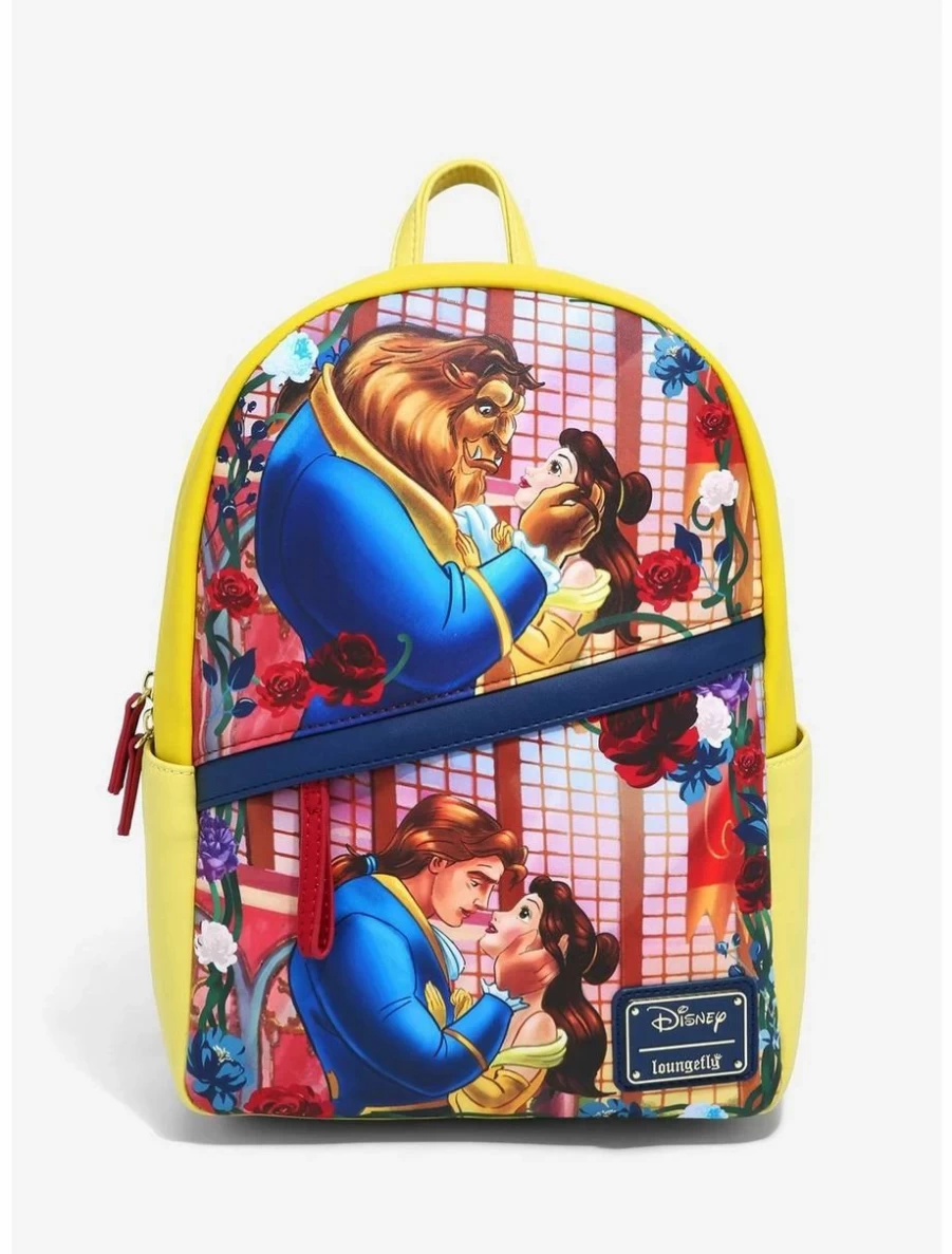 Loungefly Disney Beauty and the Beast Floral Transformation Mini Backpack – BoxLunch Exclusive Collectible