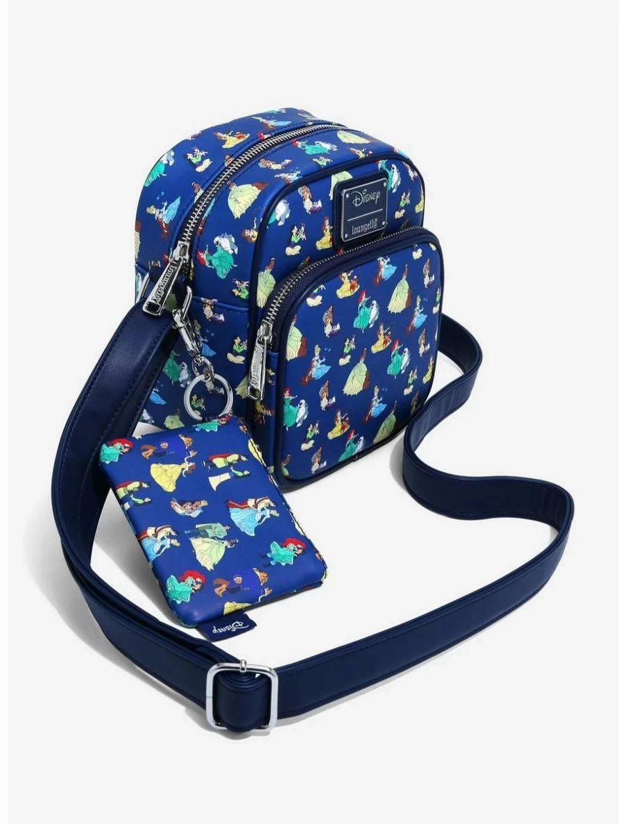 Loungefly Disney Princess Royal Pets Crossbody Bag - Exclusive BoxLunch Design