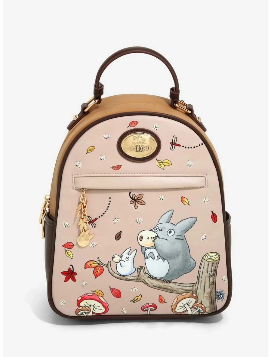 "Studio Ghibli My Neighbor Totoro Fall Foliage Mini Backpack - BoxLunch Exclusive Anime Collectible"
