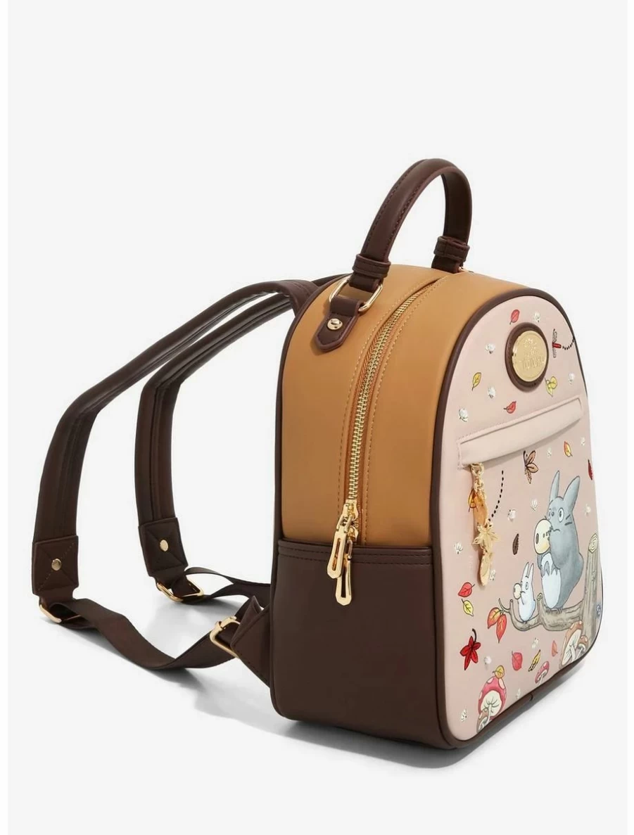 "Studio Ghibli My Neighbor Totoro Fall Foliage Mini Backpack - BoxLunch Exclusive Anime Collectible"