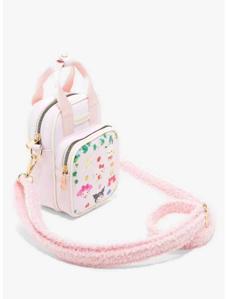 Sanrio Hello Kitty & Friends Fruit-Themed Crossbody Bag - BoxLunch Exclusive Cute Kawaii Purse