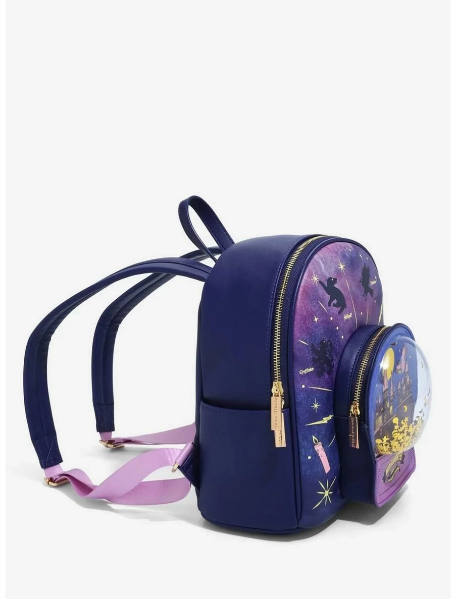Danielle Nicole Harry Potter Hogwarts Mini Backpack with Snow Globe - BoxLunch Exclusive Collectible