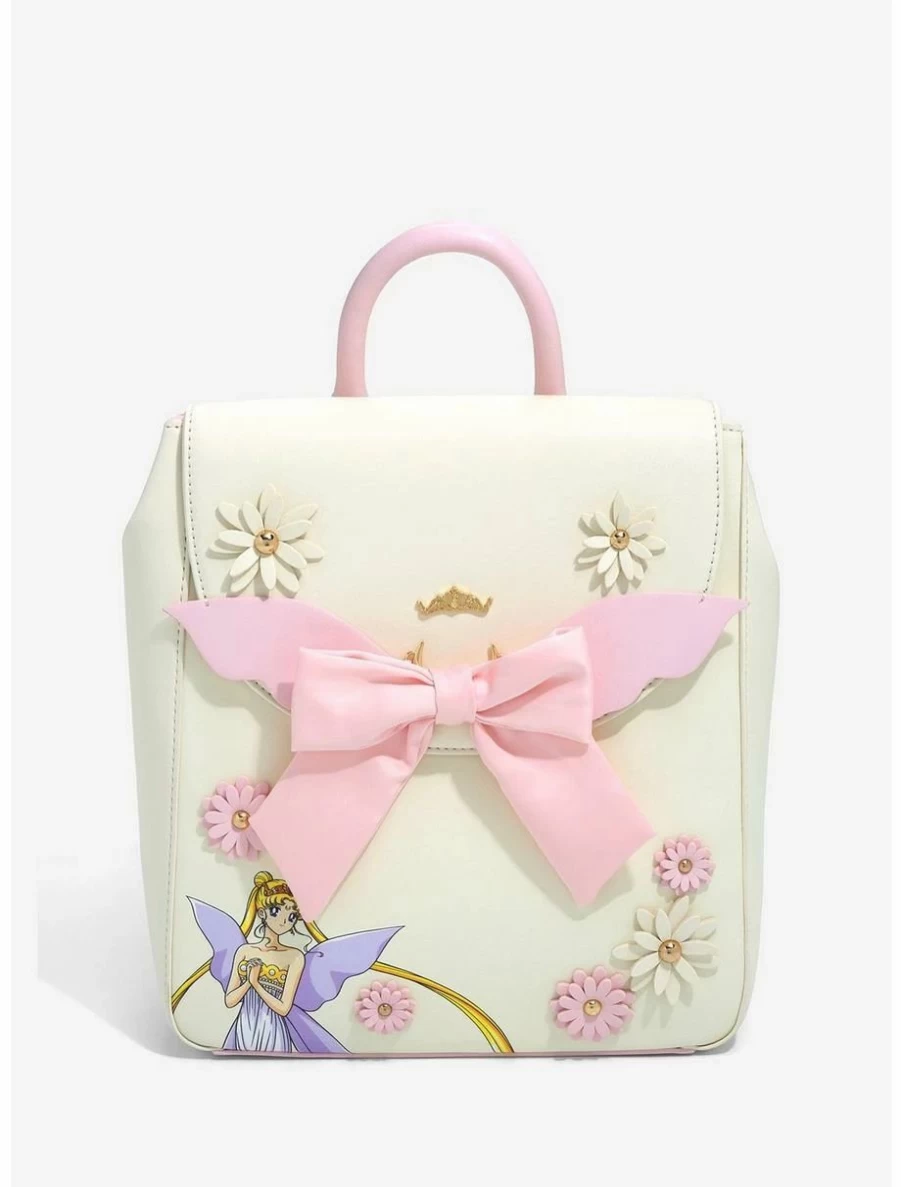 "Pretty Guardian Sailor Moon Neo Queen Serenity Floral Backpack - BoxLunch Exclusive Rucksack"