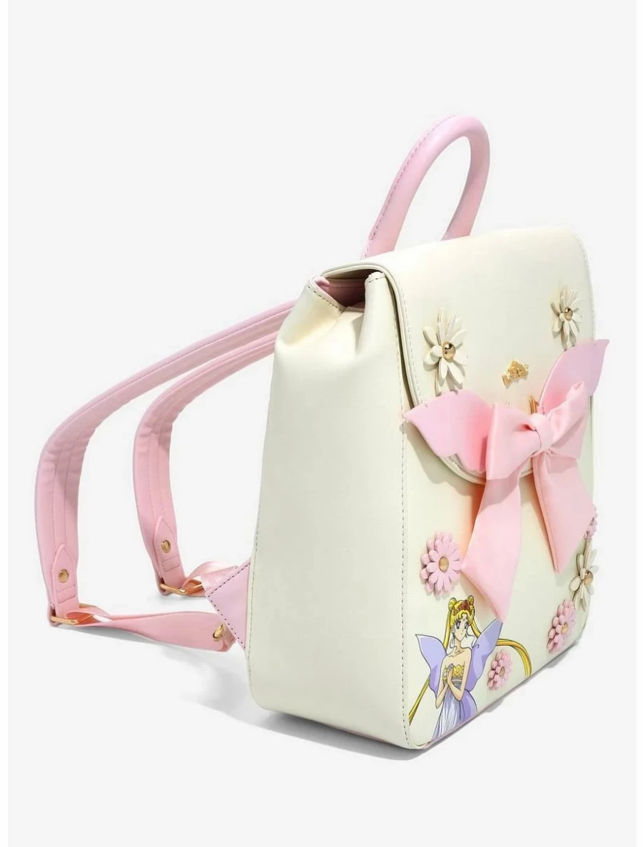 "Pretty Guardian Sailor Moon Neo Queen Serenity Floral Backpack - BoxLunch Exclusive Rucksack"