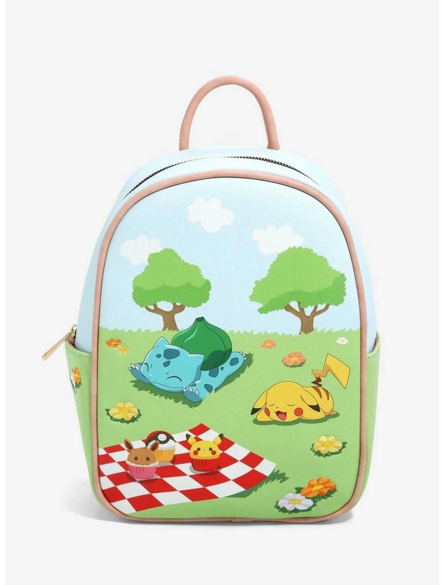 Pokemon Bulbasaur & Pikachu Themed Mini Backpack - BoxLunch Exclusive Collectible