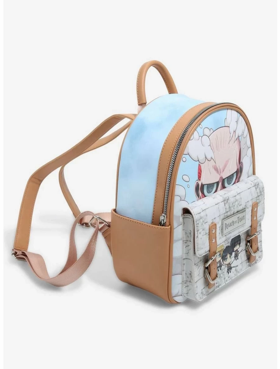 "Attack On Titan Chibi Colossal Titan Mini Backpack - Exclusive BoxLunch Anime Merchandise"