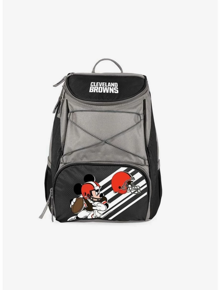 Disney Mickey Mouse NFL Cleveland Browns Themed Cooler Backpack for Box Lunch