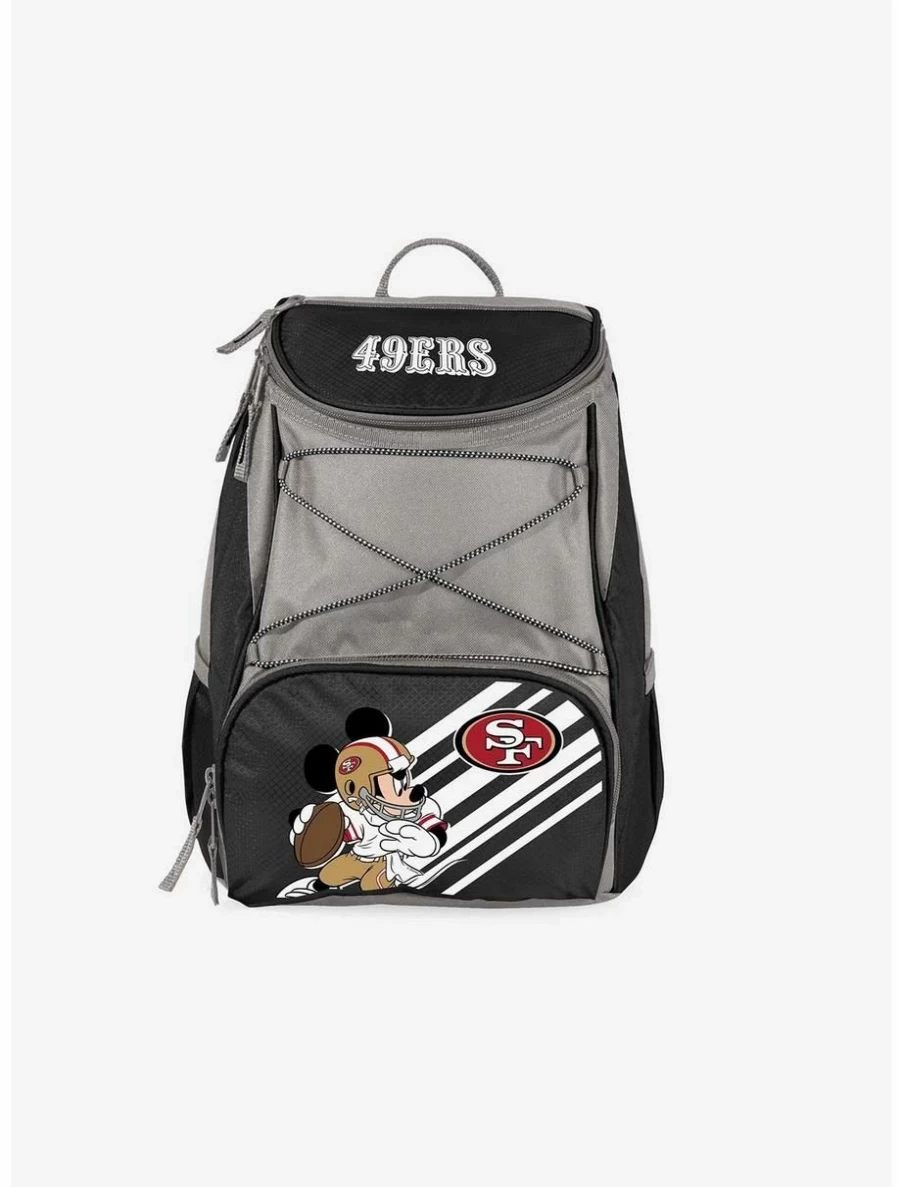 Disney Mickey Mouse NFL San Francisco 49ers Insulated Cooler Backpack for Lunch by BoxLunch