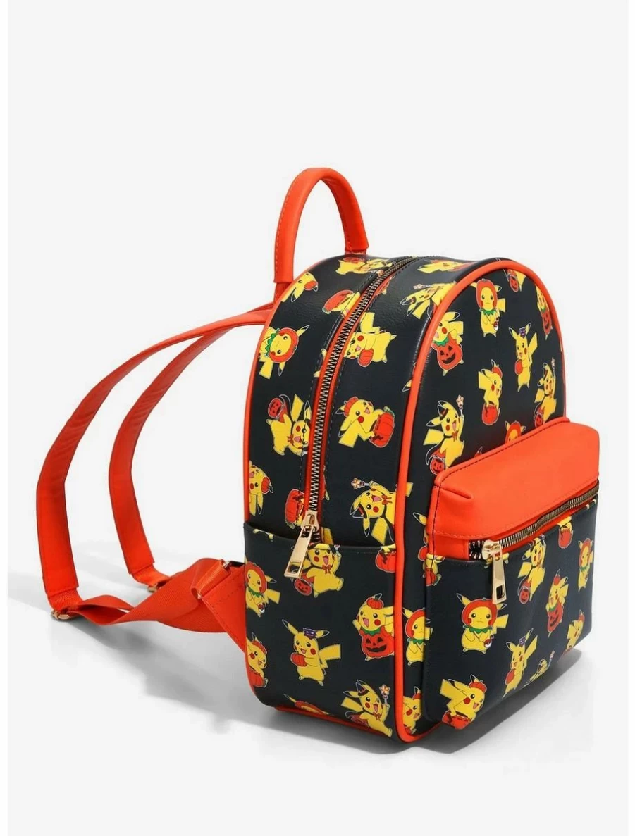 "Pokemon Pikachu Halloween Mini Backpack - BoxLunch Exclusive Allover Print Cosplay Bag"
