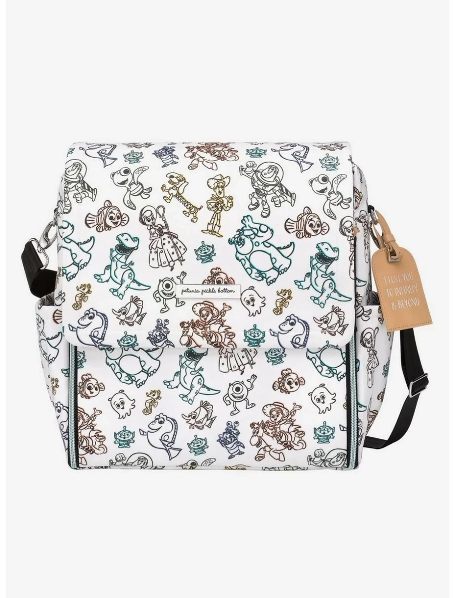 Disney Pixar Playday Boxy Backpack Diaper Bag by Petunia Pickle Bottom - Stylish & Functional Box Lunch Collection