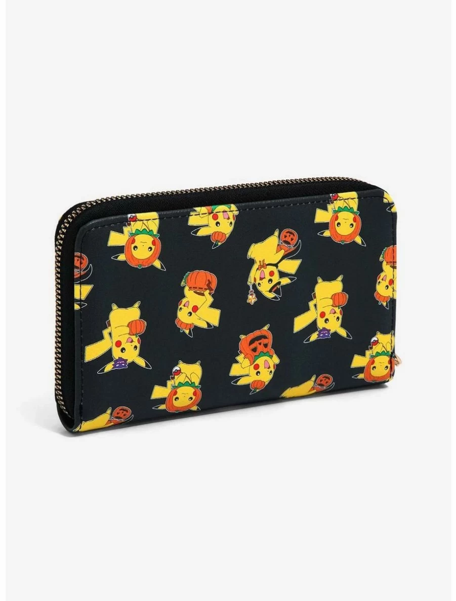 "Exclusive Pokemon Pikachu Halloween Costume Lunch Box with Allover Print Wallet Design"