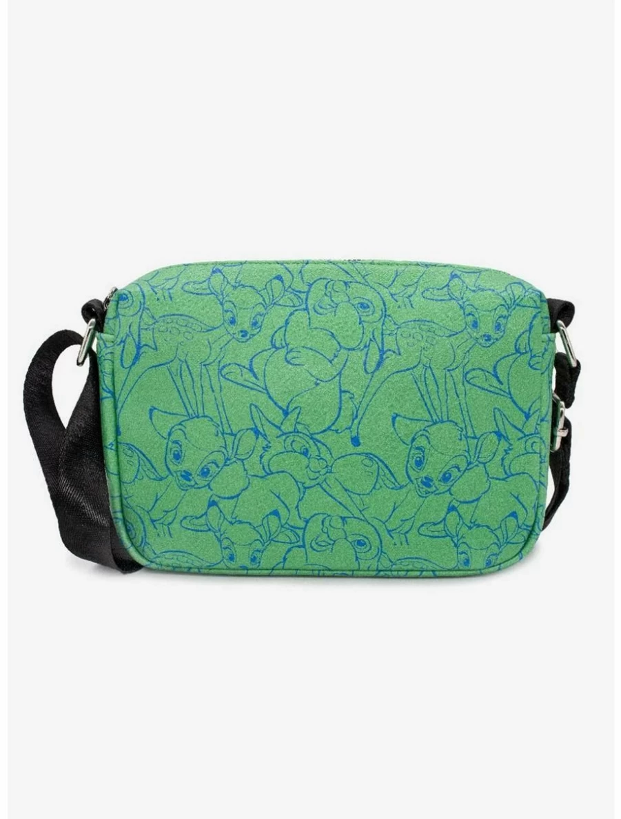 Disney Bambi & Thumper Stacked Outline Poses Crossbody Bag - BoxLunch Exclusive